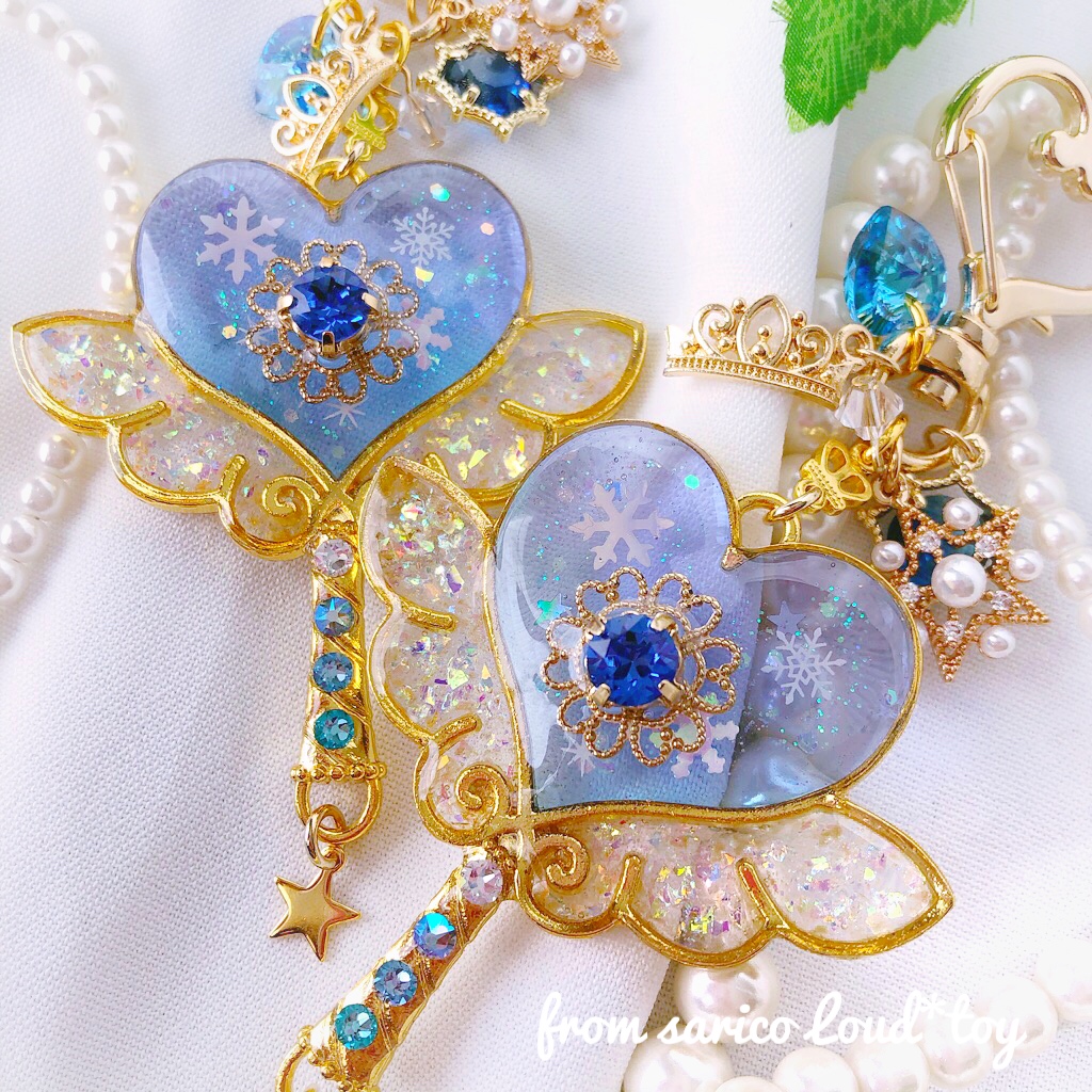 snow heart stick💓の画像3