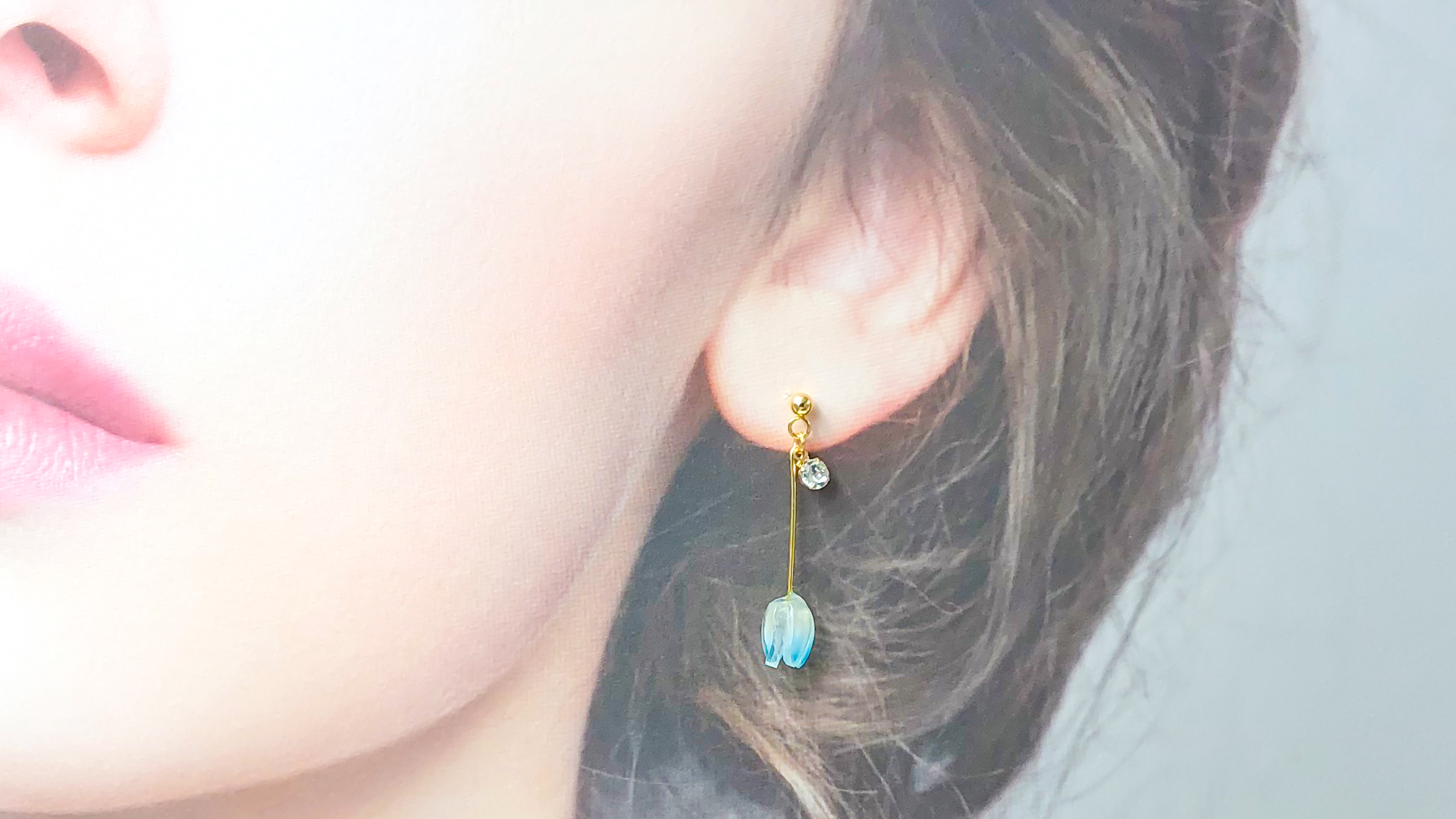 チューリップ𓂃𓈒𓏸ピアス･イヤリングの画像5