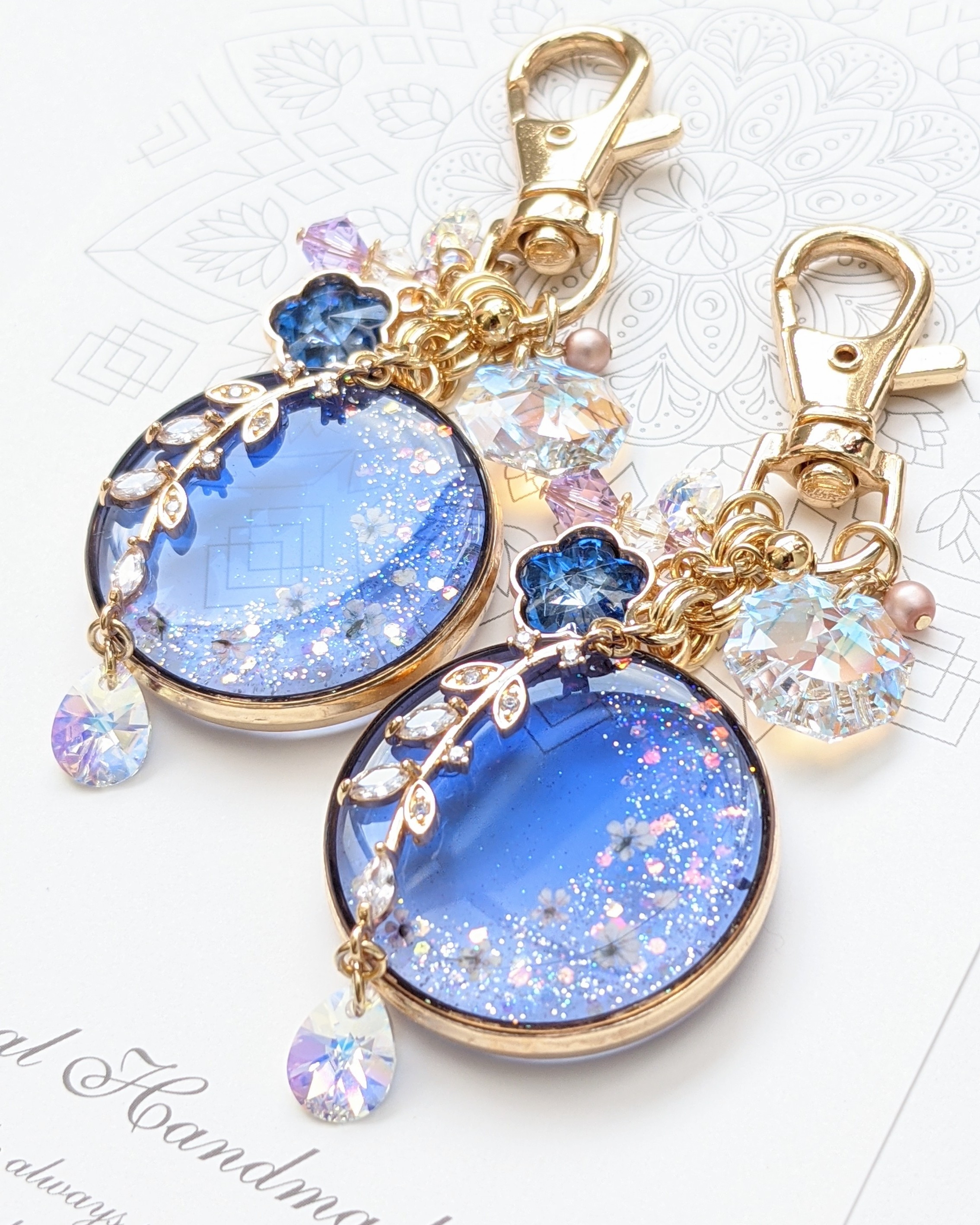 ★華が舞うラウンドキーホルダー.｡*🌼の画像3