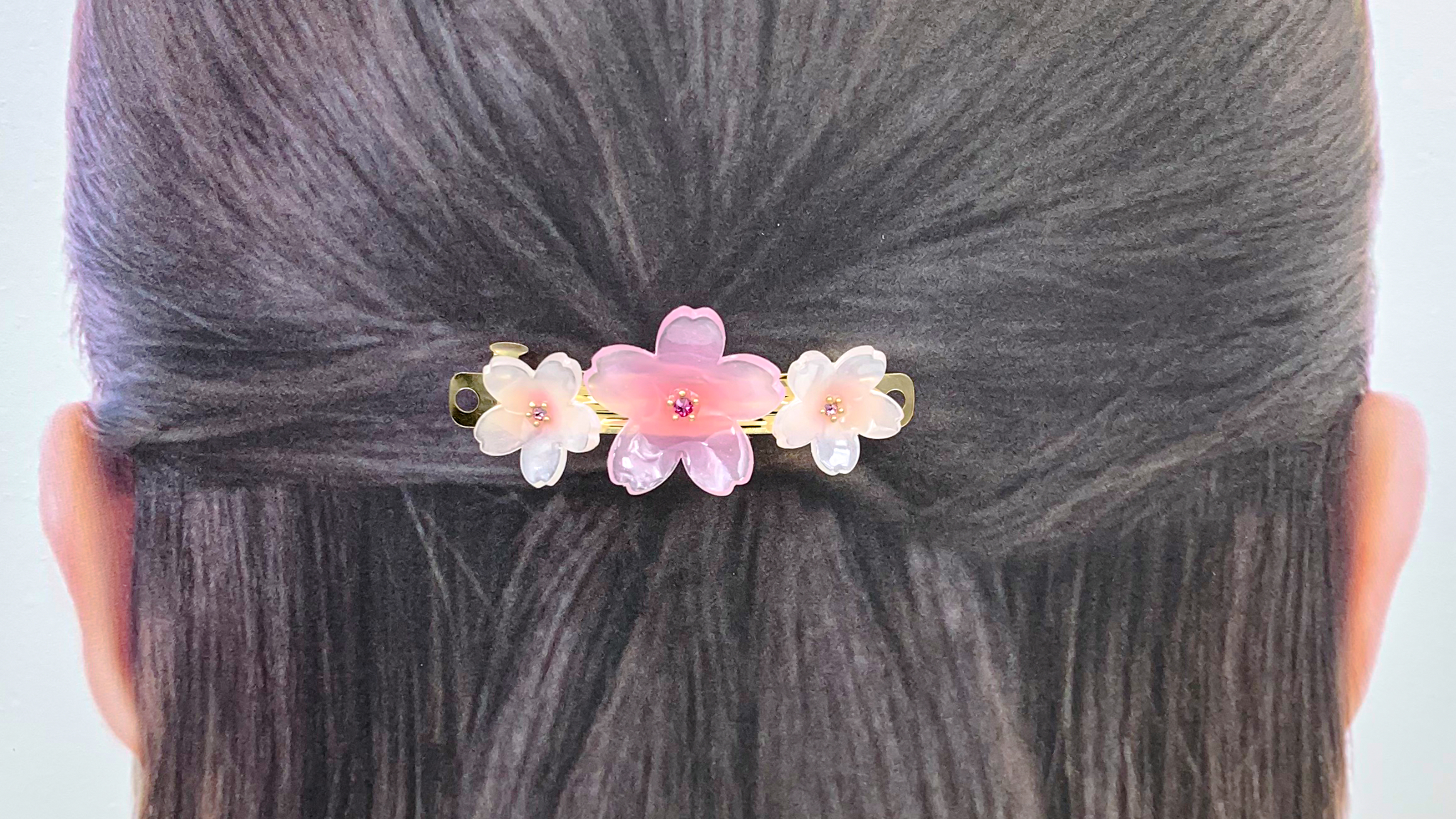 桜𓂃𓈒𓏸バレッタ小の画像3