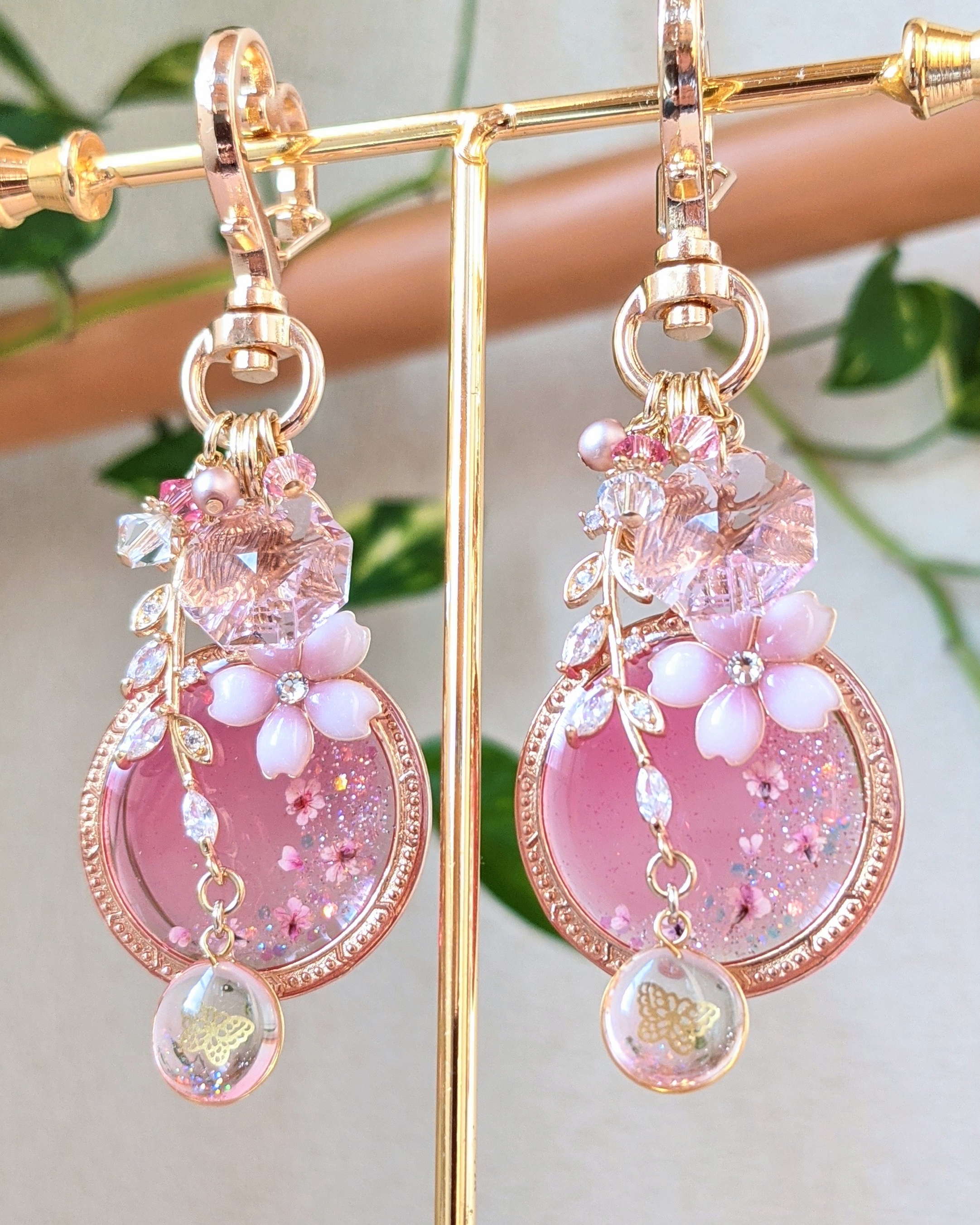 桜舞う小さな懐中時計キーホルダー.｡*🌸の画像5