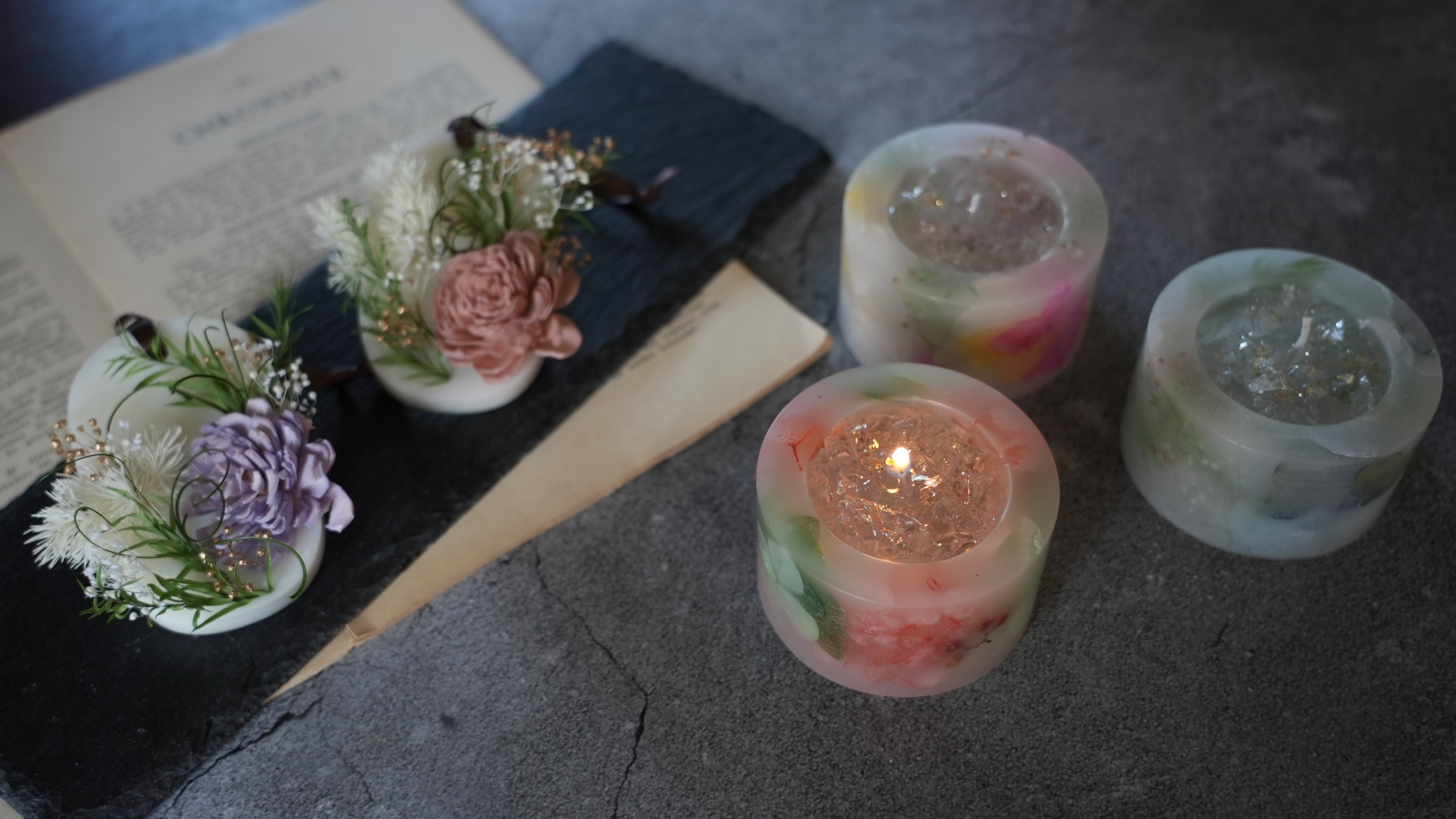 キャンドル体験「癒しのボタニカルキャンドルコース(2種)」の紹介画像2