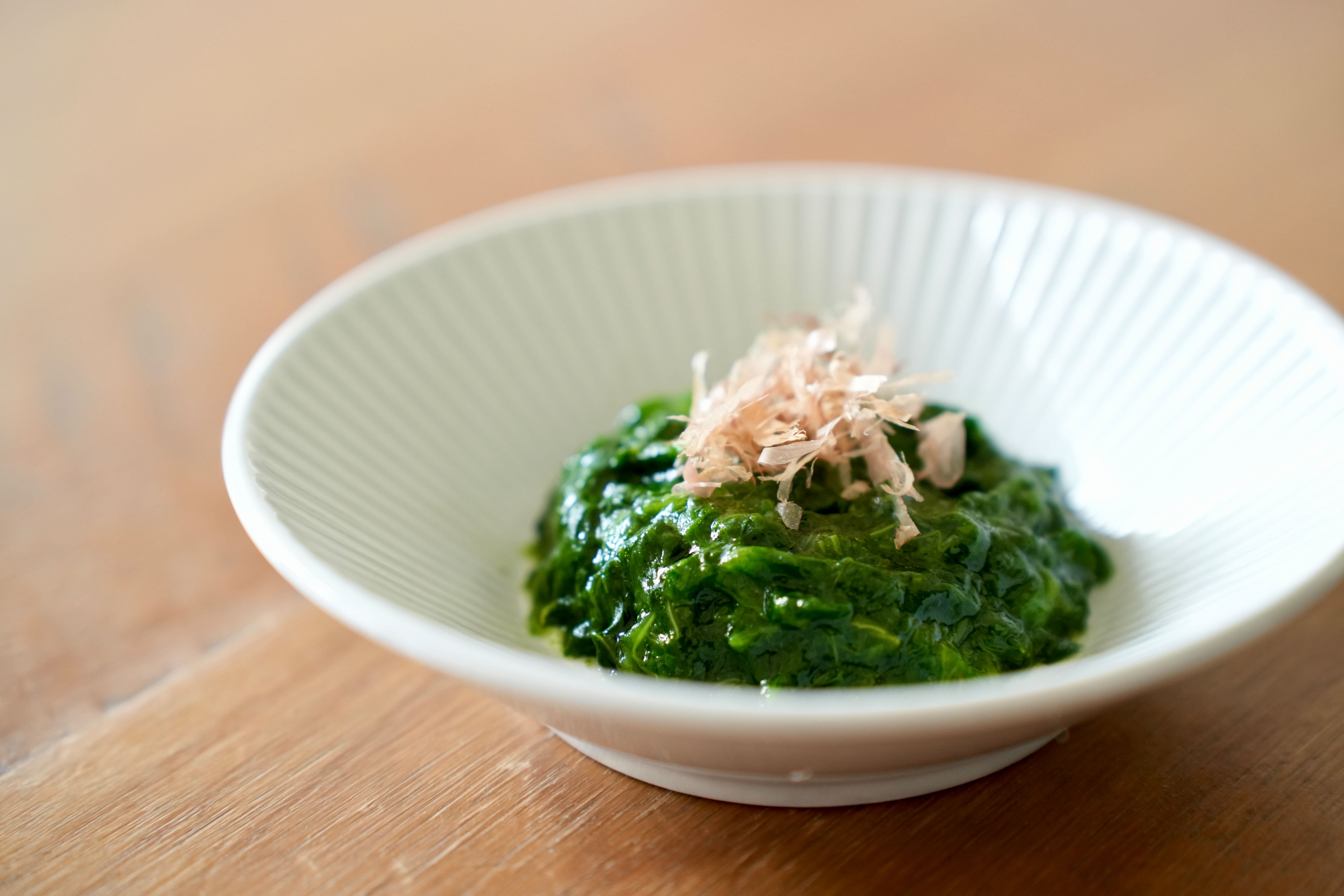 嚥下食の調理実演③副菜の画像