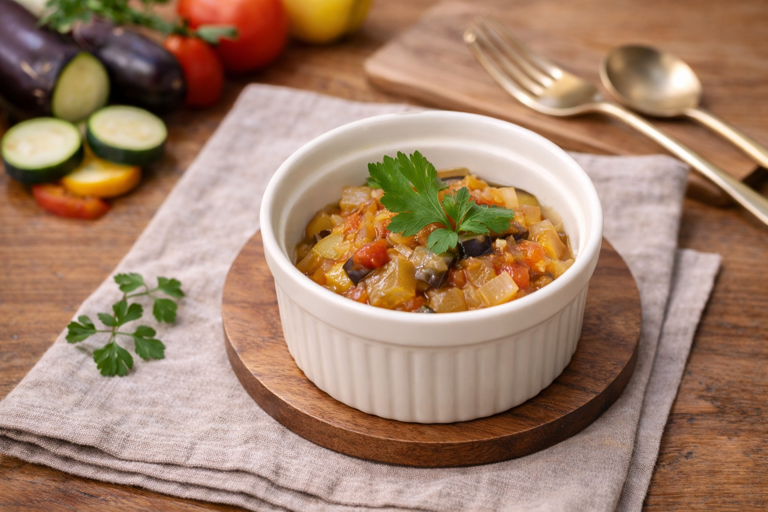 野菜を使った彩りレシピの画像