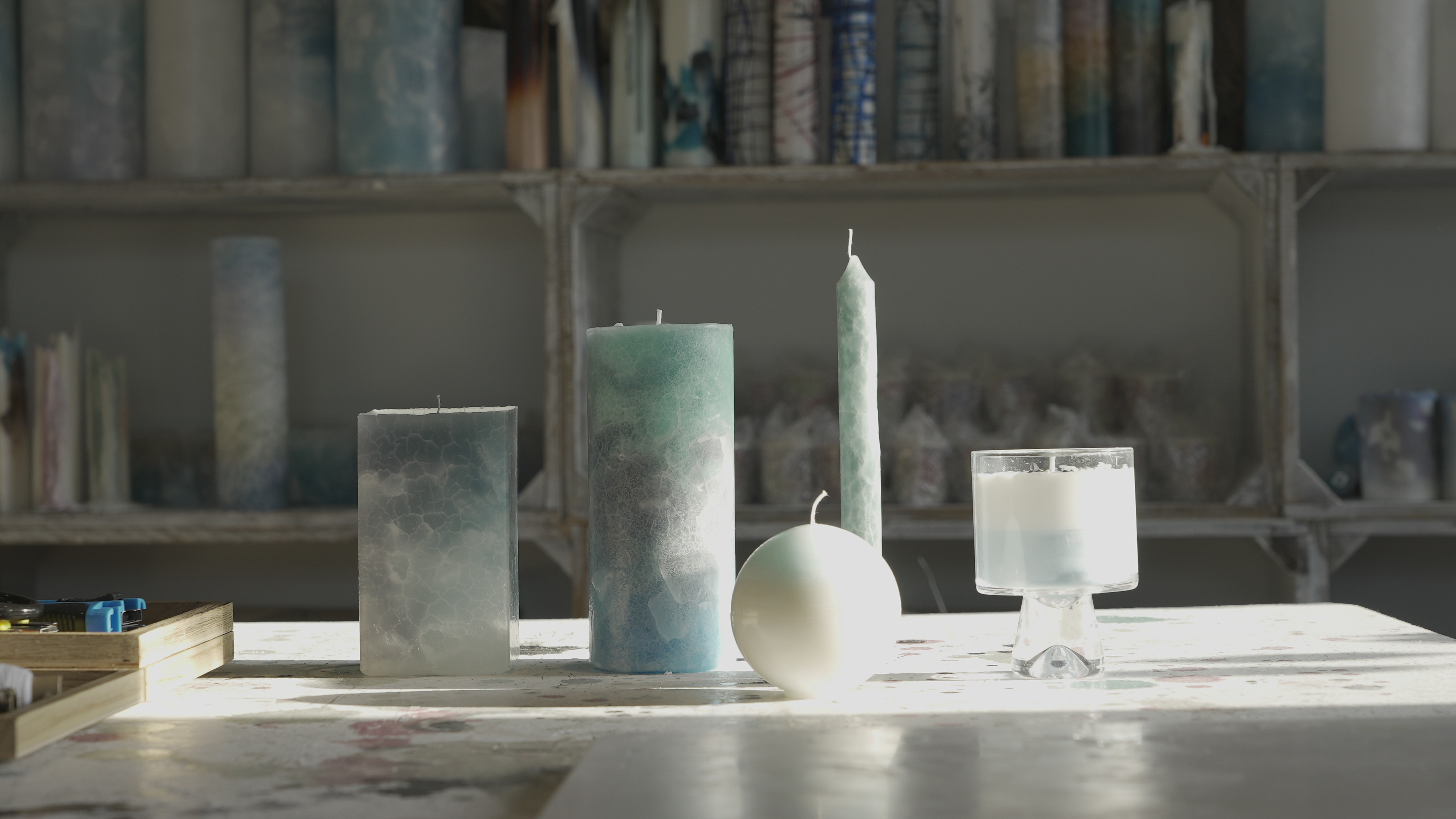 キャンドルを始める準備の画像