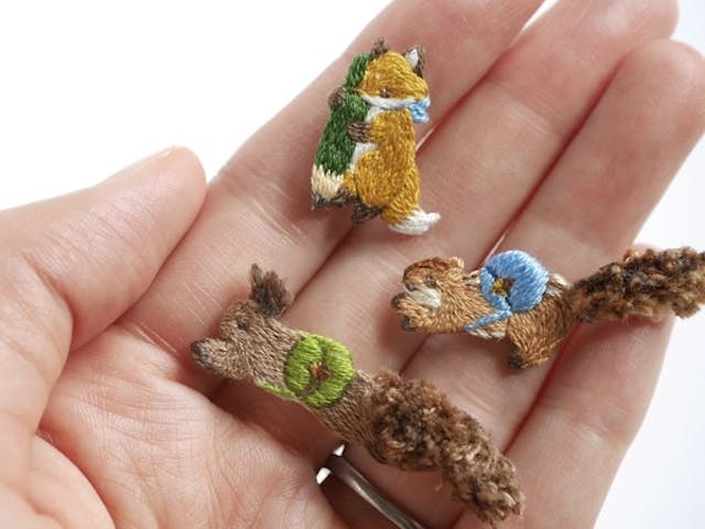 針と糸で、暮らしに彩りを。
刺繍を始めてみませんか？