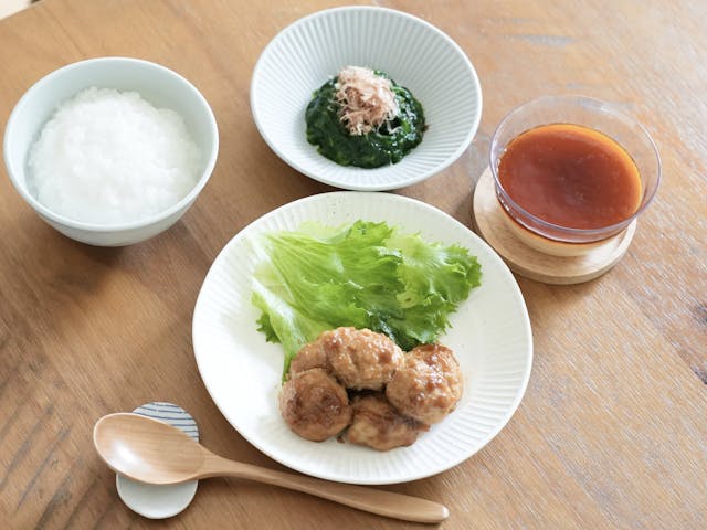 やわらかく飲み込みやすいのに
普通食のようなおいしい嚥下食