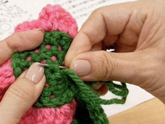 「4つ」の編み物作品にチャレンジ！