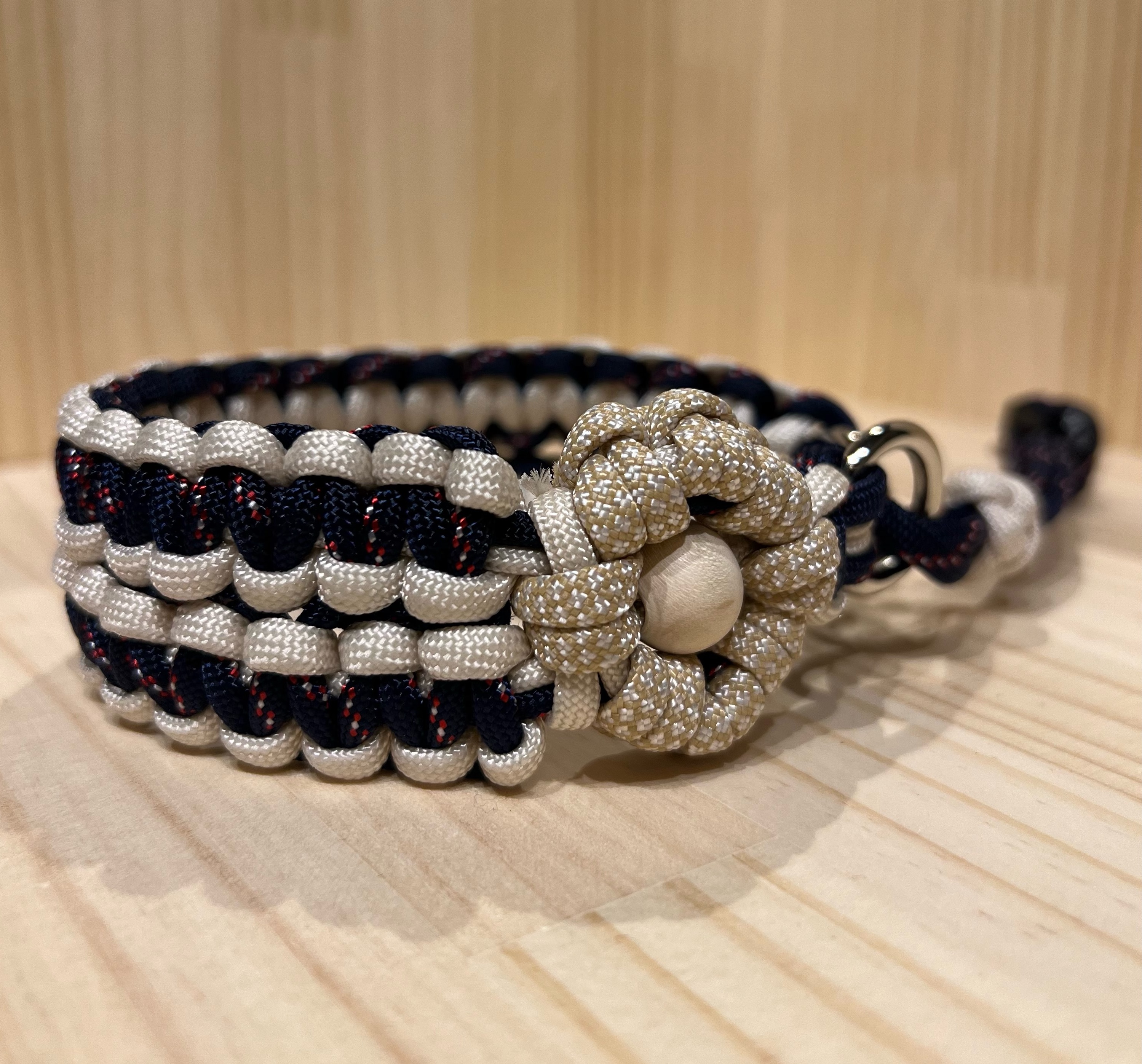 初心者でも簡単！愛犬のためのお花の首輪作り講座を受講したジルアmamaさんの作品