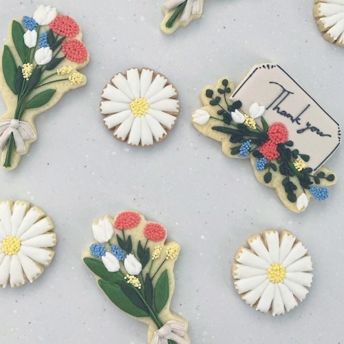 Cookie Decorating 101 はじめてのアイシングクッキー講座を受講したRoronさんの作品