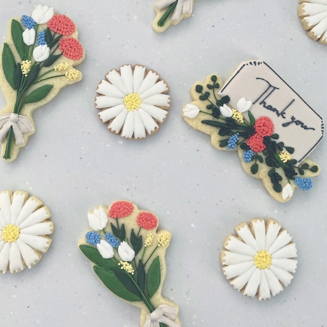 Cookie Decorating 101 はじめてのアイシングクッキー講座を受講したRoronさんの作品
