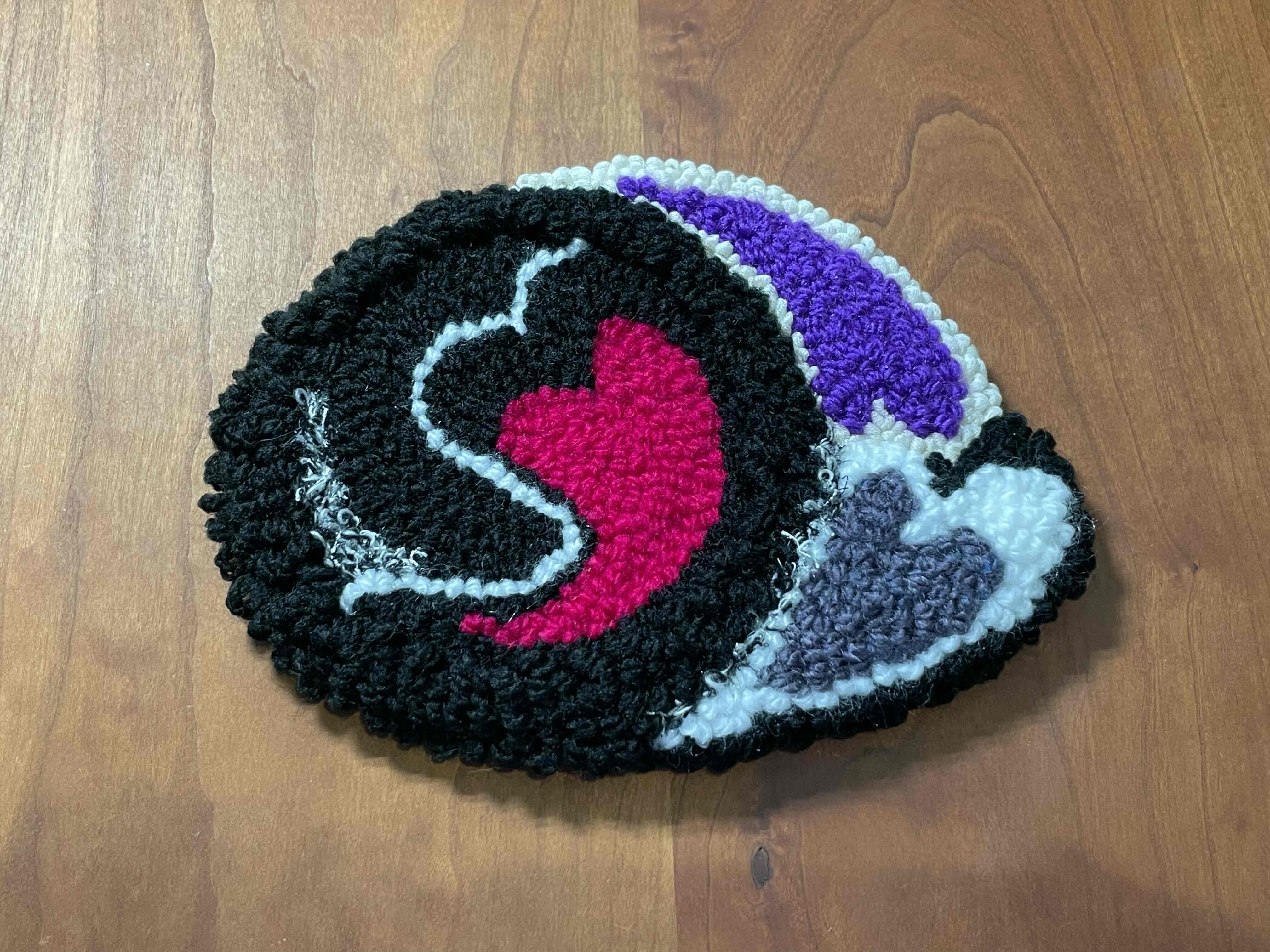 はじめてのニードルパンチ・マスター講座【日本パンチニードル協会認定あり】を受講したゆきまろさんの作品