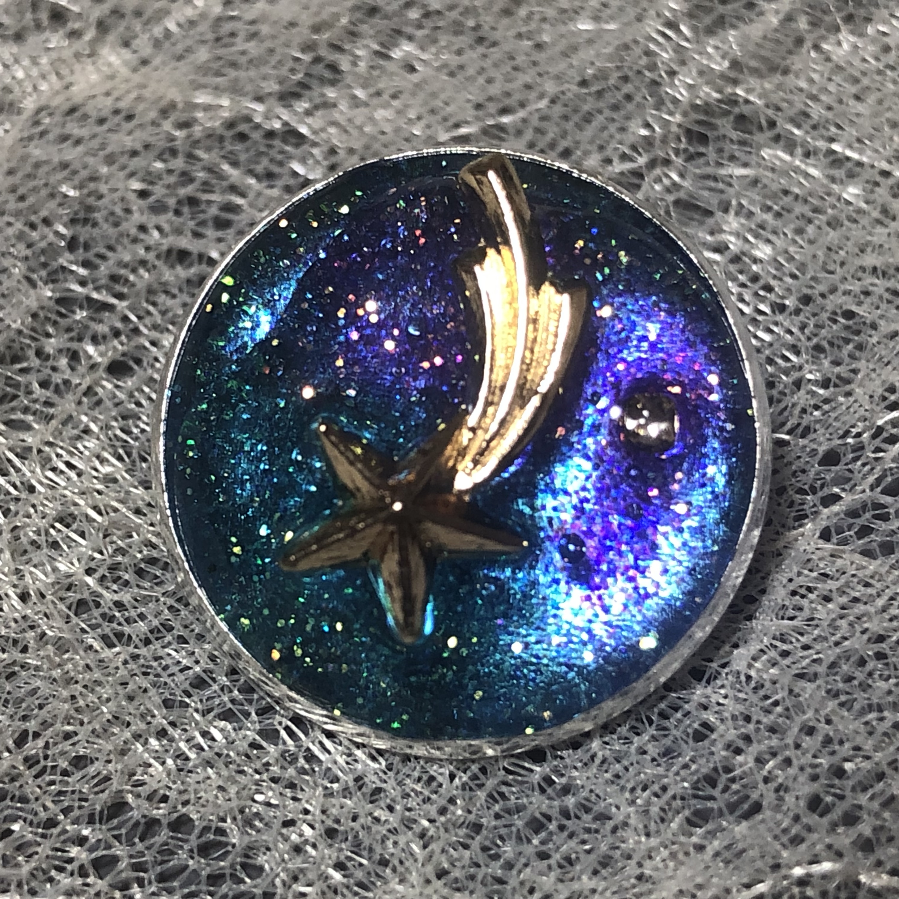 はじめてのUVレジンアクセサリー入門コースを受講したビーズだいすきさんの作品