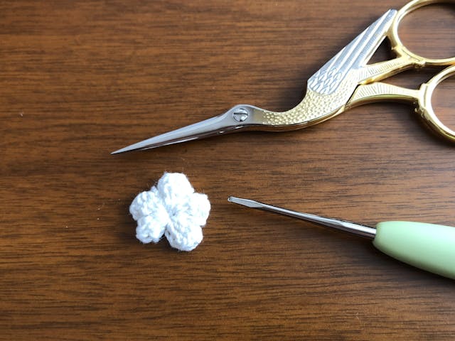 フラワーモチーフの作り方(初級編)