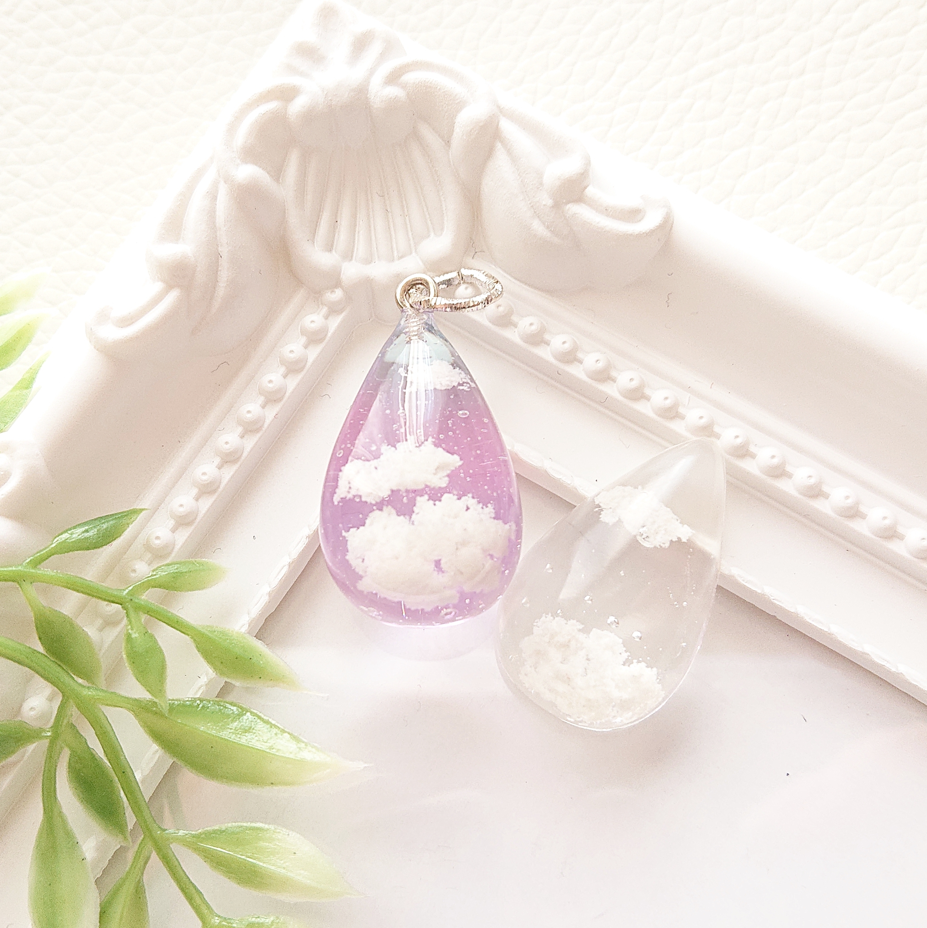 雲レジン。°雲の作り方