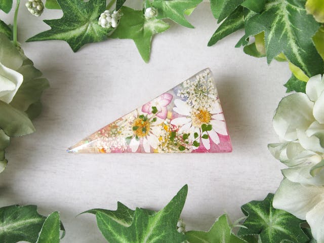 初級② ヘアクリップの作り方