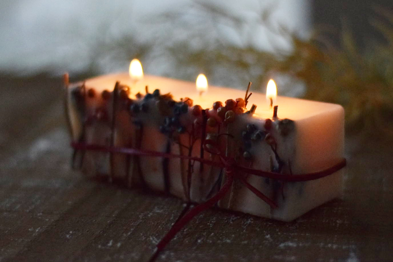 12/24まで50%OFF（2,500円→1,250円）✴︎３ウィックキャンドルの作り方