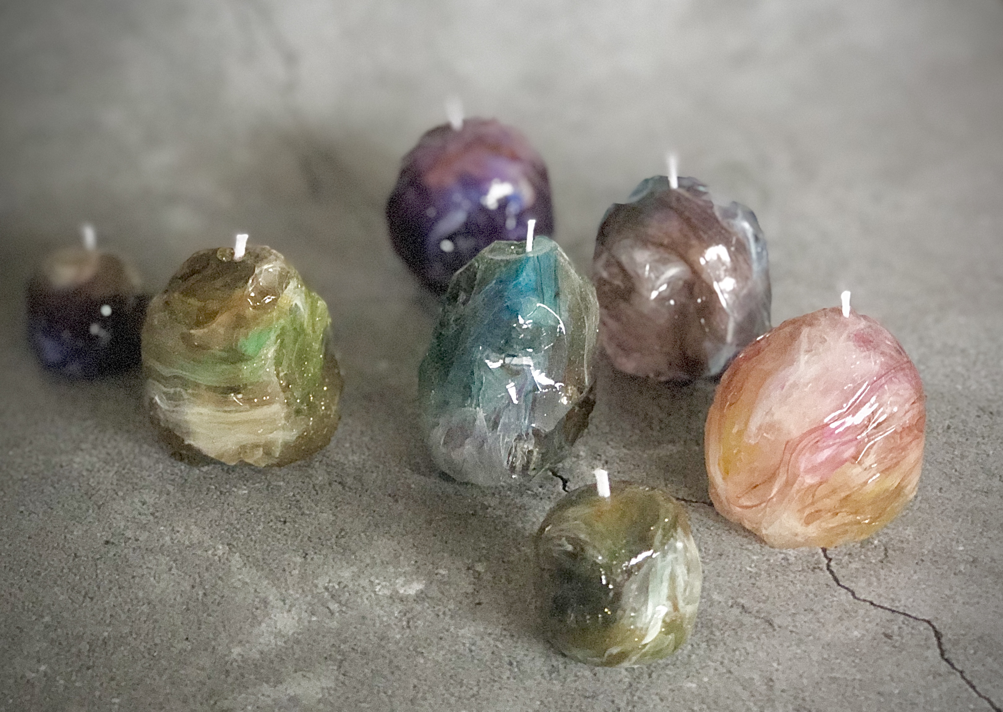 Ore-mineral  Candle / 鉱石キャンドルの作り方