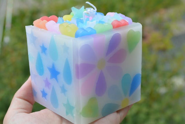 カラフルポップキャンドルの作り方