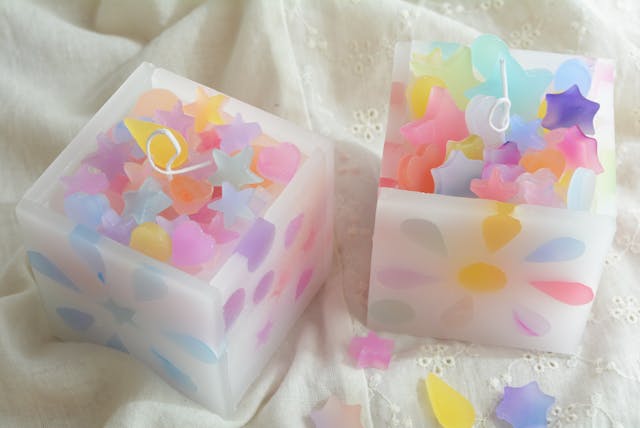 カラフルポップキャンドルの作り方