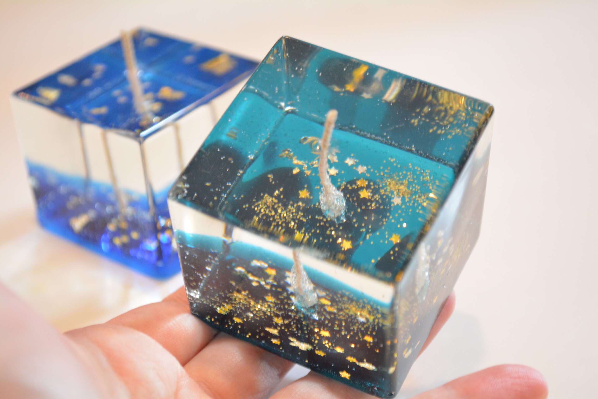 プラネタリウムキャンドルの作り方