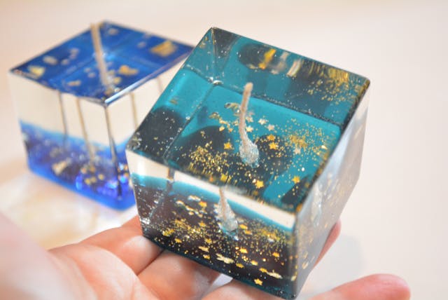 プラネタリウムキャンドルの作り方