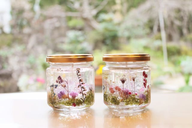 お花畑キャンドルの作り方