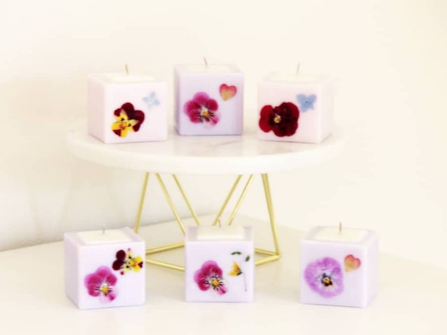 動画 2層の押し花のキャンドルの作り方 Fantist 動画 2層の押し花のキャンドルの作り方 Fantist