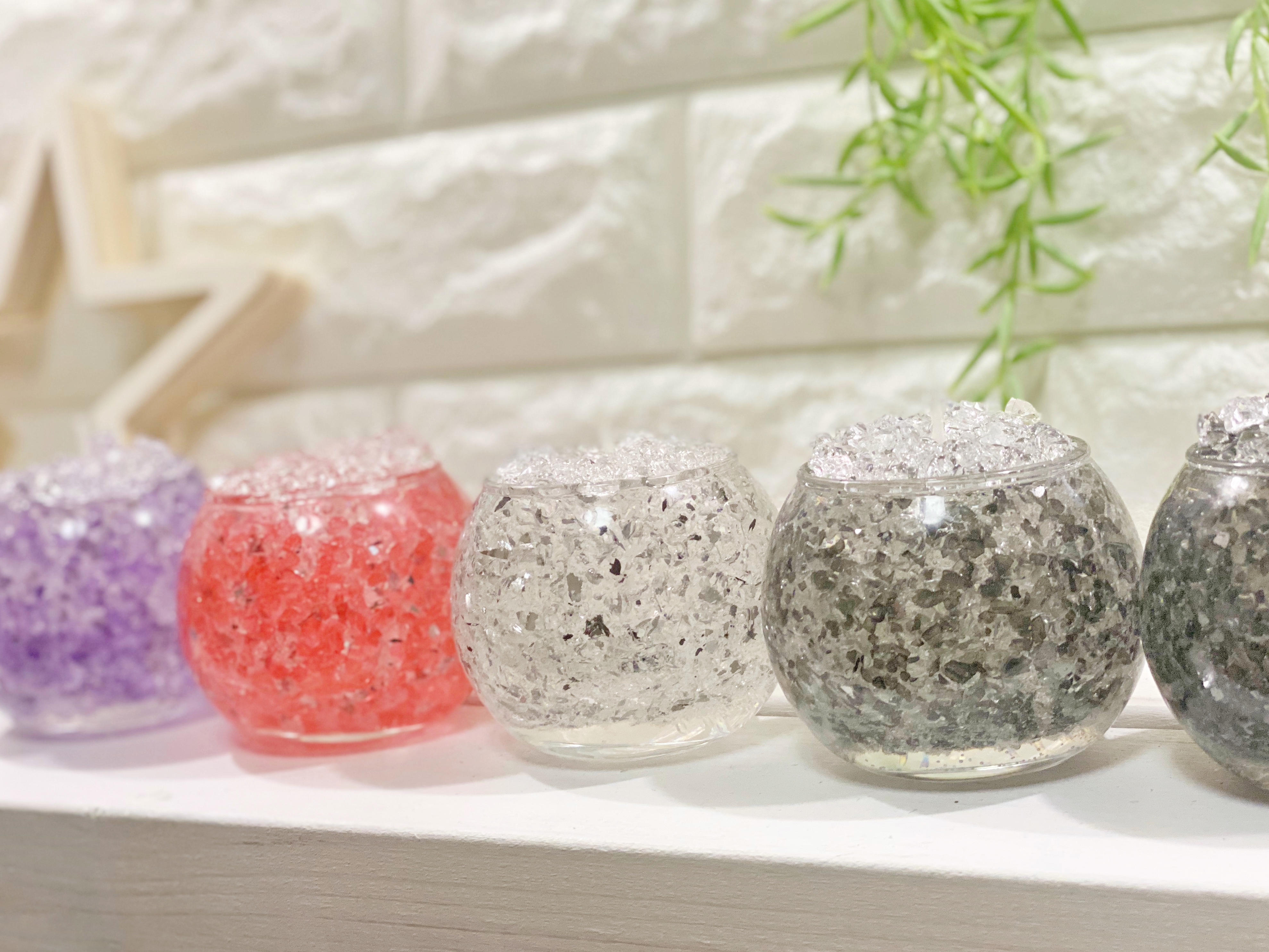 water bijou candleの作り方