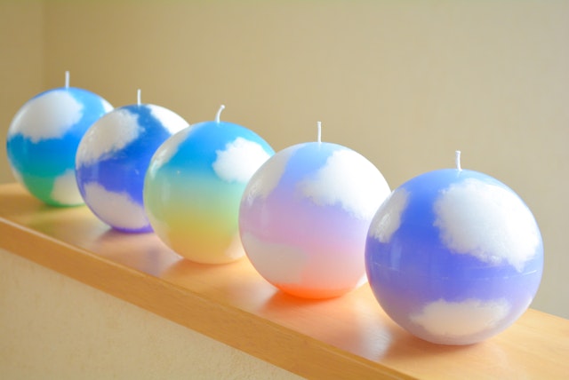 空グラデーションキャンドルの作り方の紹介画像1