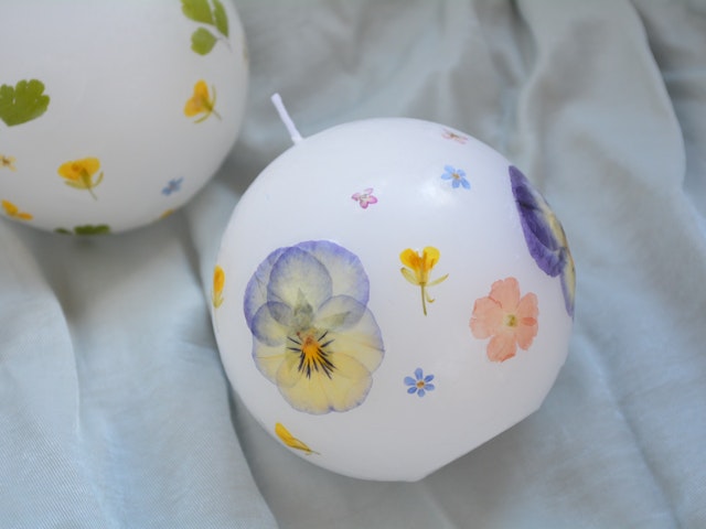 動画 押し花キャンドルの作り方 Fantist 動画 押し花キャンドルの作り方 Fantist