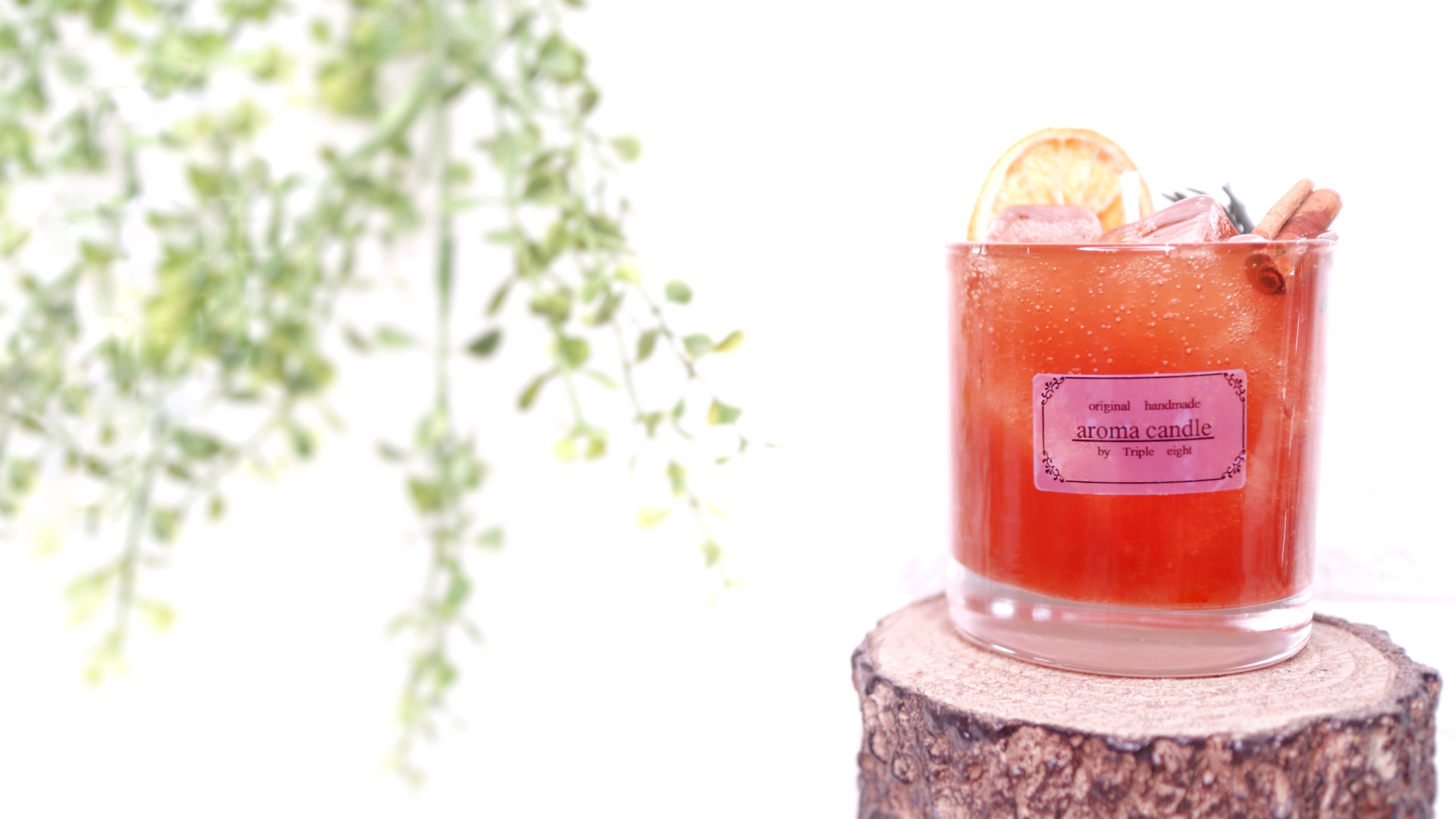 ice tea candleの作り方