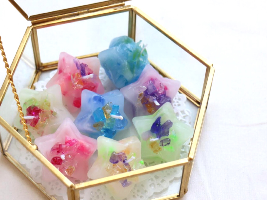 星のフローティングキャンドルの作り方