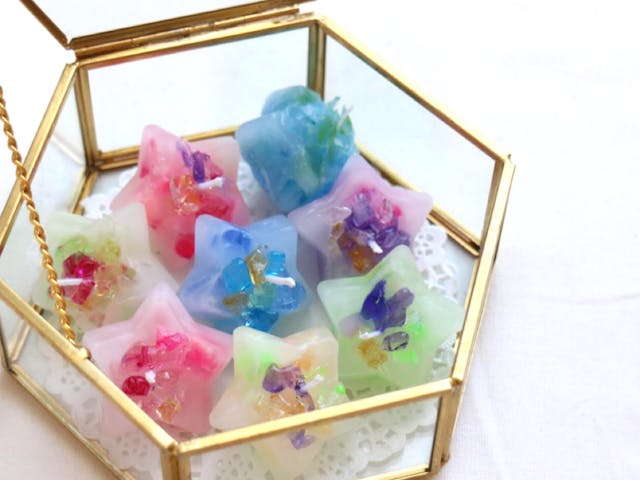 星のフローティングキャンドルの作り方