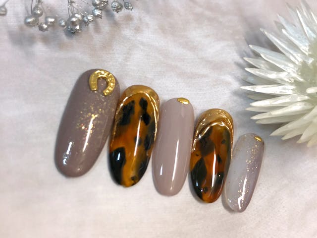 べっ甲ネイル