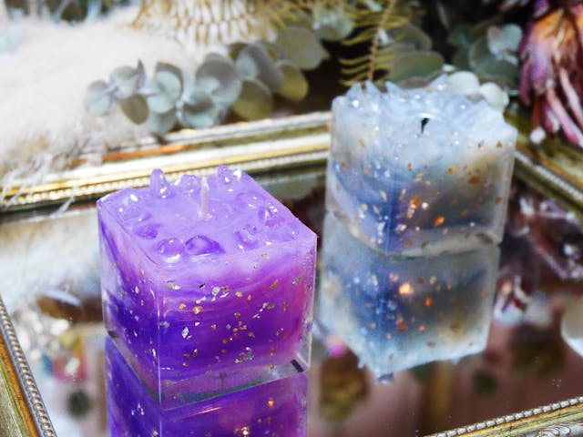 スプリンクルキャンドルの作り方