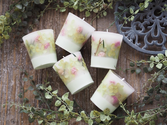 3D soy  botanical candleの作り方の紹介画像1