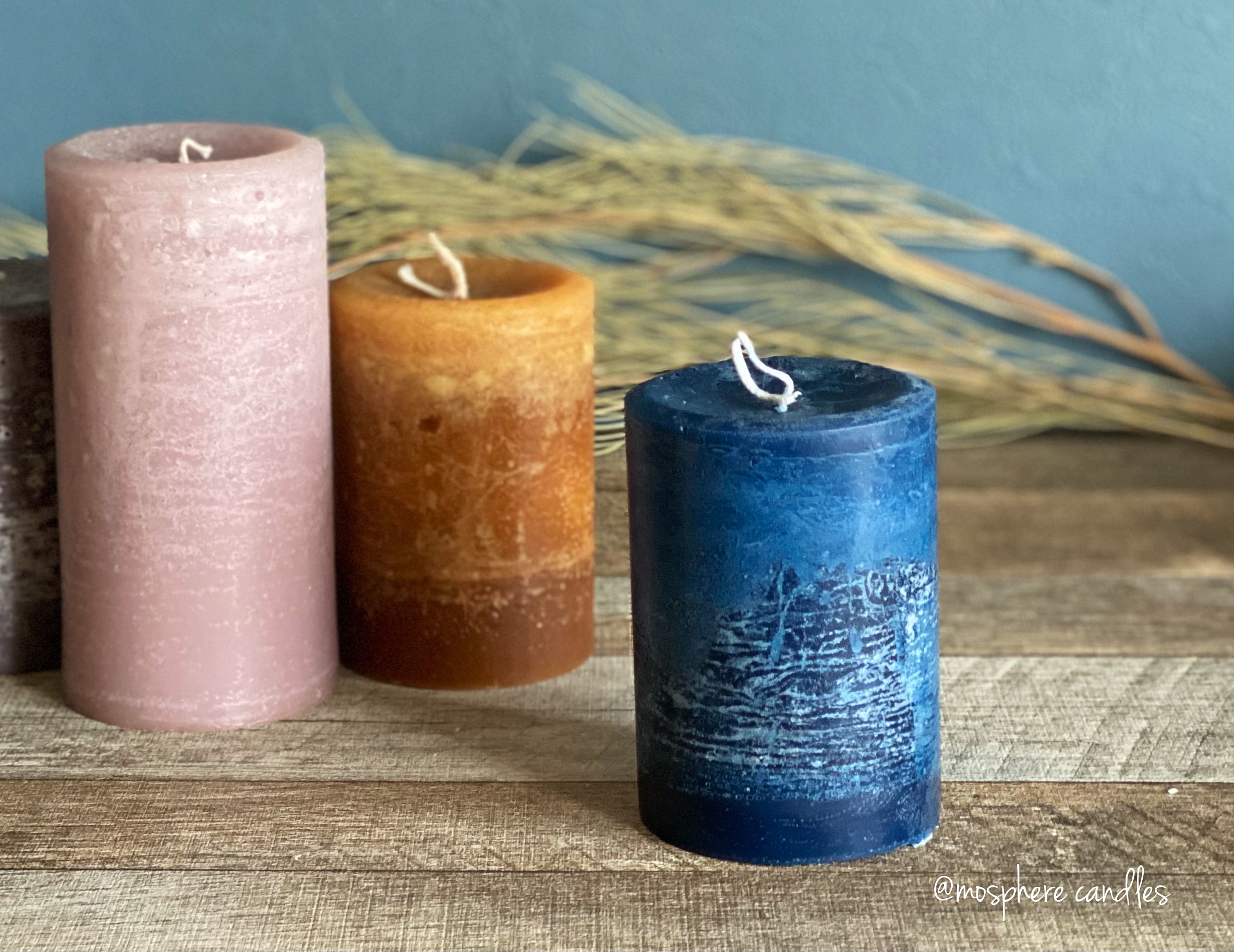ラスティックキャンドルの作り方-How to make rustic candle “Noe”