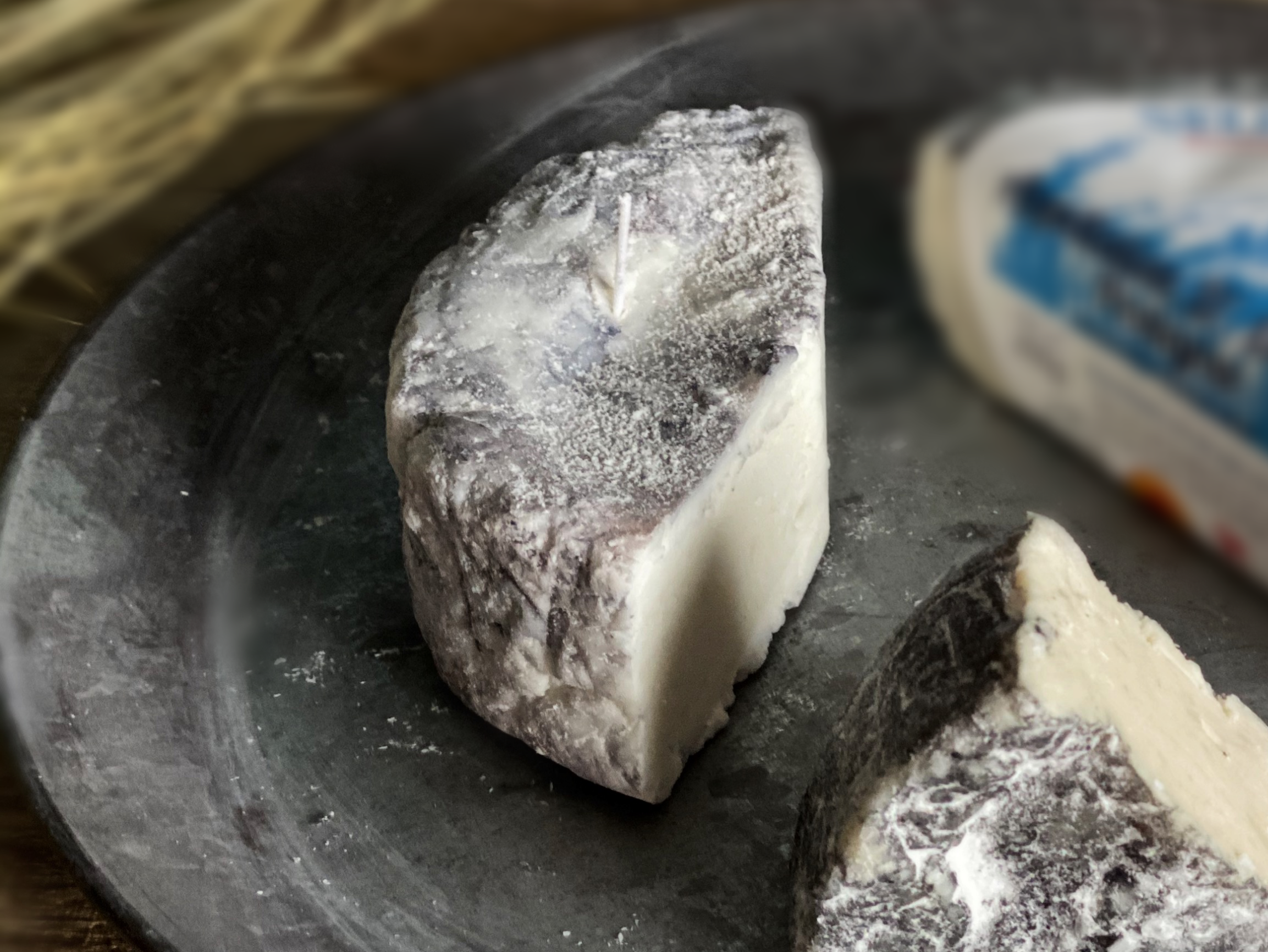 シェーブルチーズキャンドルの作り方