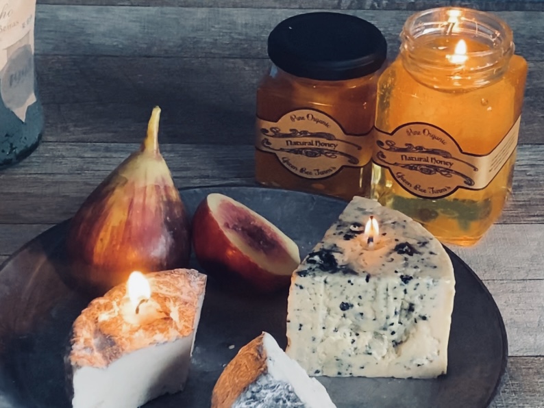 チーズキャンドルコース　セットver