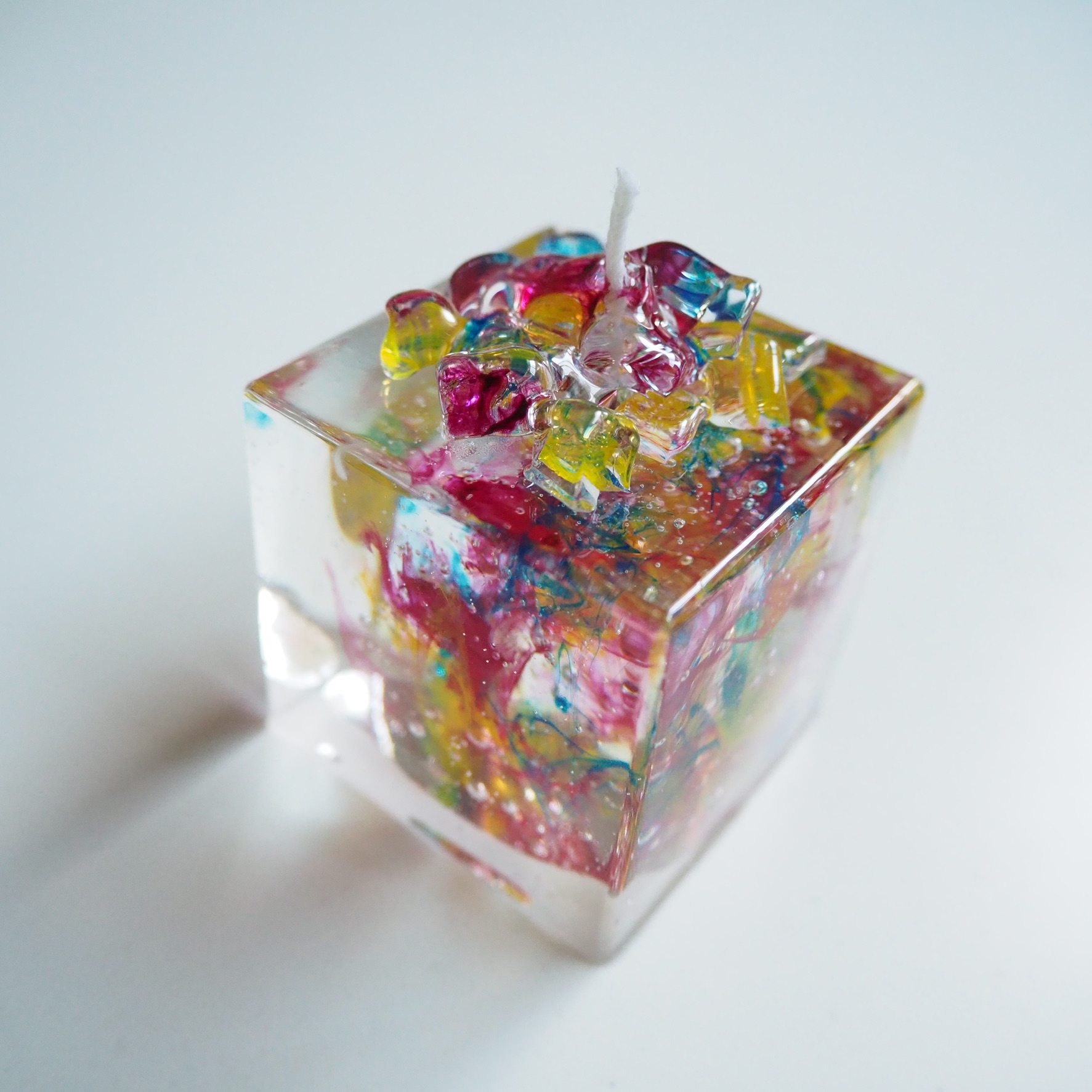 ふわふわジェルキャンドルの作り方