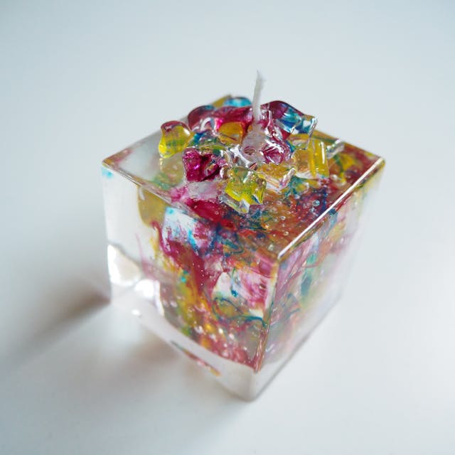 ふわふわジェルキャンドルの作り方