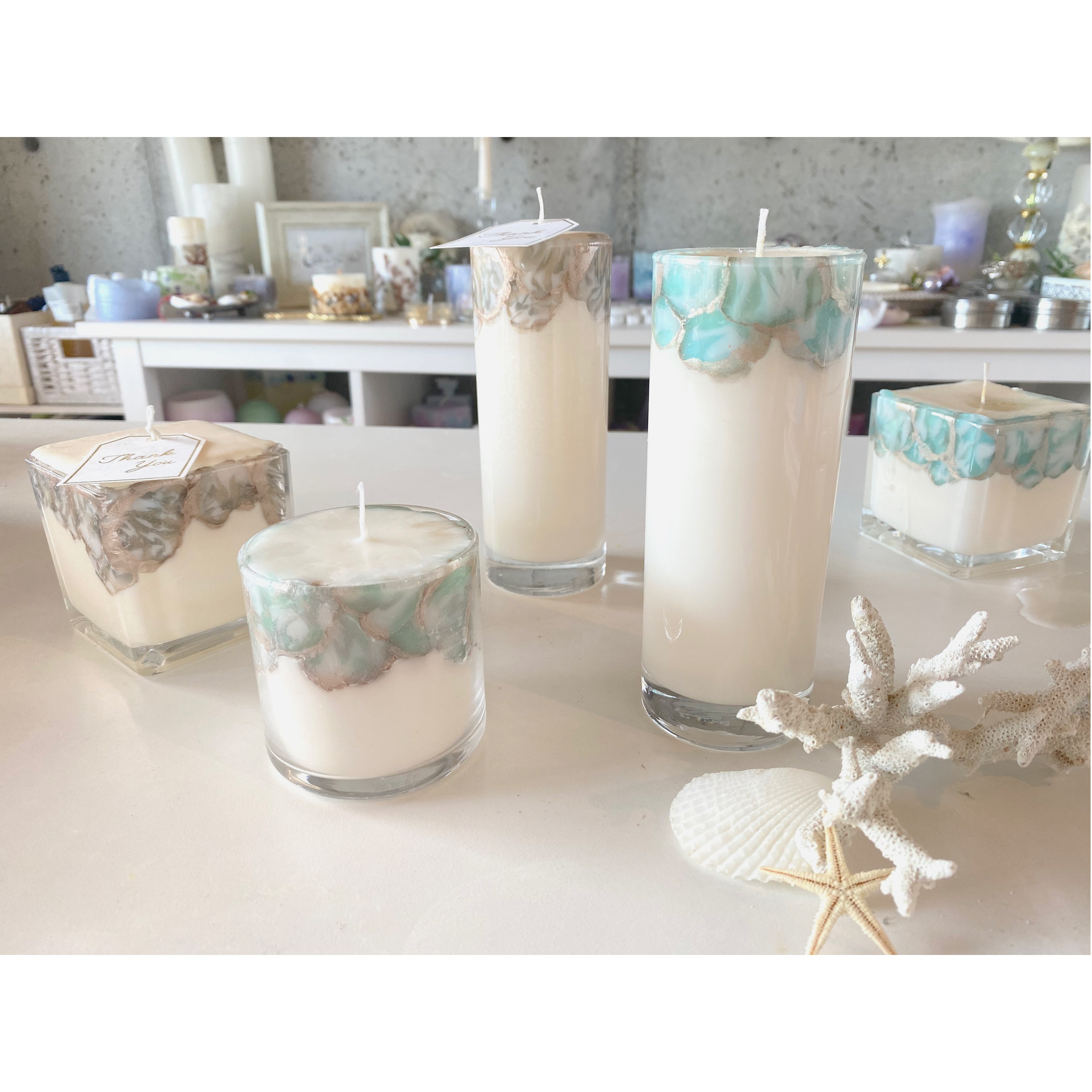 マーメイドキャンドルの作り方