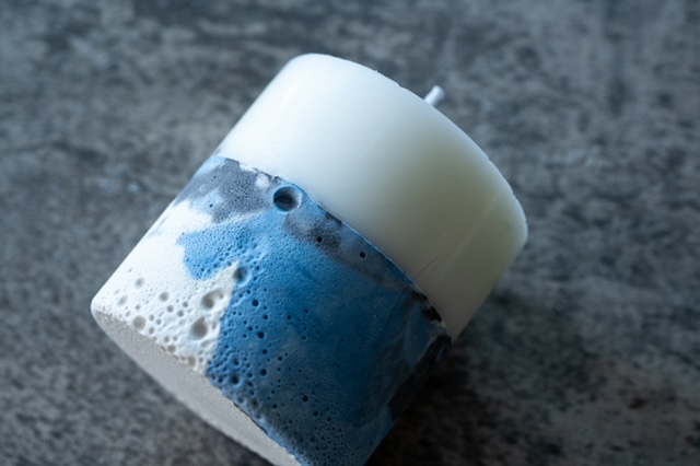 12/24まで30%OFF（3,500円→2,450円）✴︎セメントマーブルキャンドルの作り方