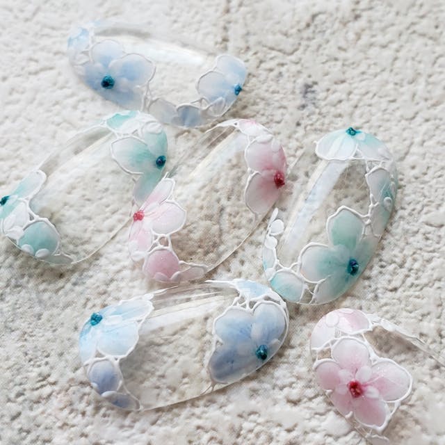 embroidery lace❁.*･ﾟのやり方