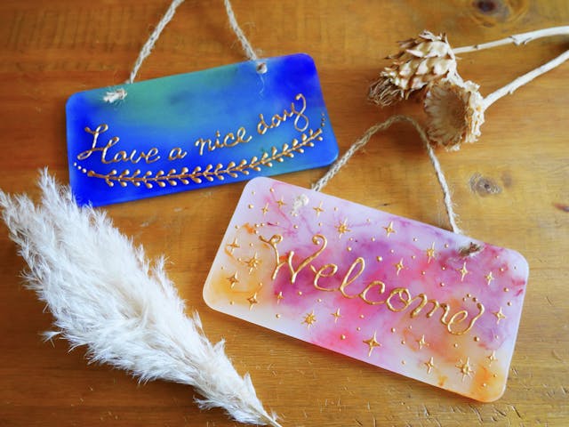 マーブリングプレート〜ペイント基礎講座〜