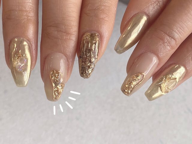 超簡単❕先端ジュエリーアートのやり方