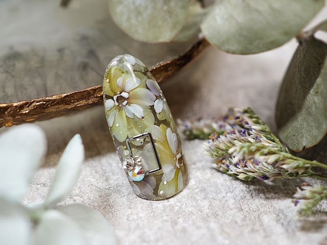 基本的な奥行フラワーのやり方