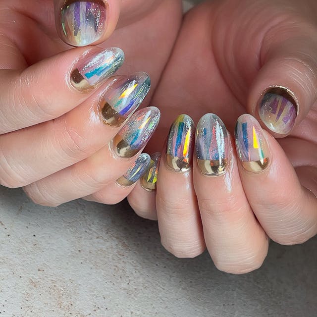 オーロラネイル