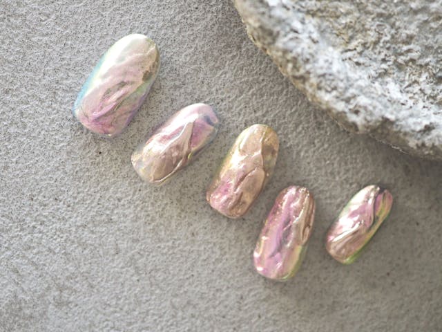 -OTONA uruuruのやり方-フィルムを使わず簡単にできちゃう♪大人のうるうる＆うねうねネイル